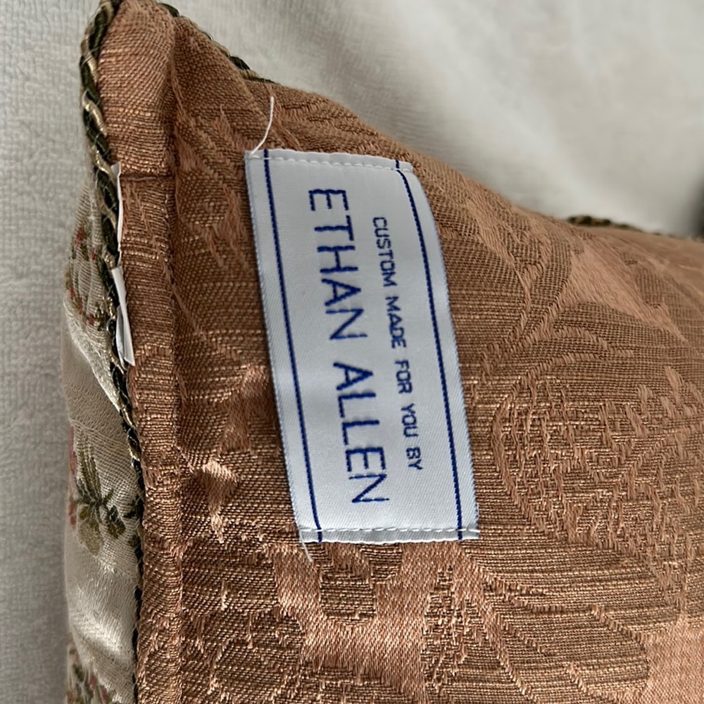 Ethan Allen 18 x 12 inch pillow